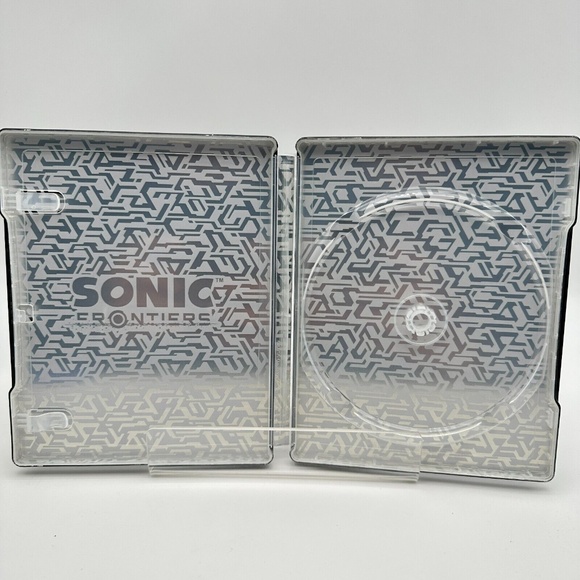 Sonic Frontiers SteelBook Black Case For Game Disc File (New In Packaging) - Picture 2 of 6